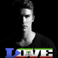 Equatorial Guinea Flag Love Effect : Photo Editor poster