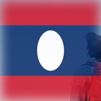 Laos Flag On Face Maker : Photo Editor capture d'écran 1