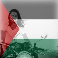 Palestine Flag On Face Maker : Photo Editor imagem de tela 1