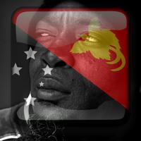 برنامه‌نما Papua New Guinea Flag On Face Maker : Photo Editor عکس از صفحه