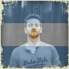 Argentina Flag On Face Maker иконка