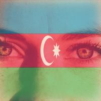 Azerbaijan Flag On Face Maker : Photo Editor poster