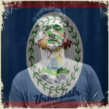 Belize Flag On Face Maker icône