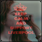 Keep Calm And Liverpool : Photo Editor icône