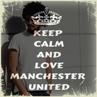 Keep Calm And ... Manchester United : Photo Editor आइकन