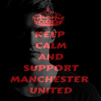 Keep Calm And ... Manchester United : Photo Editor पोस्टर