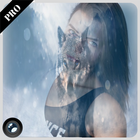Ice Wolf In Your Image : Photo Montage & Editor icône