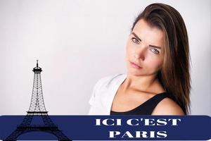 PSG effects Ici C'est Paris : Photo Editor Affiche