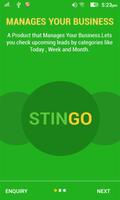 Stingo field tracking app الملصق