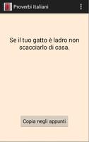 Proverbi Italiani Ekran Görüntüsü 2