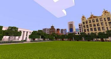 New Bloxten City Minecraft map Affiche