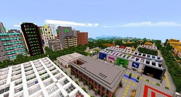 New Bloxten City Minecraft map تصوير الشاشة 1