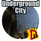 Underground City Minecraft Map أيقونة