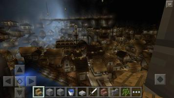 Underground City Minecraft Map تصوير الشاشة 2