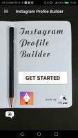 Instagram Profile Builder capture d'écran 1