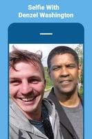 Poster Denzel Washington Selfie Photo Editor - USA Actor