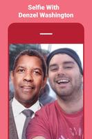 1 Schermata Denzel Washington Selfie Photo Editor - USA Actor