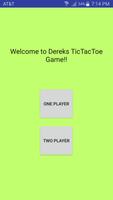 Derek's TicTacToe Plakat