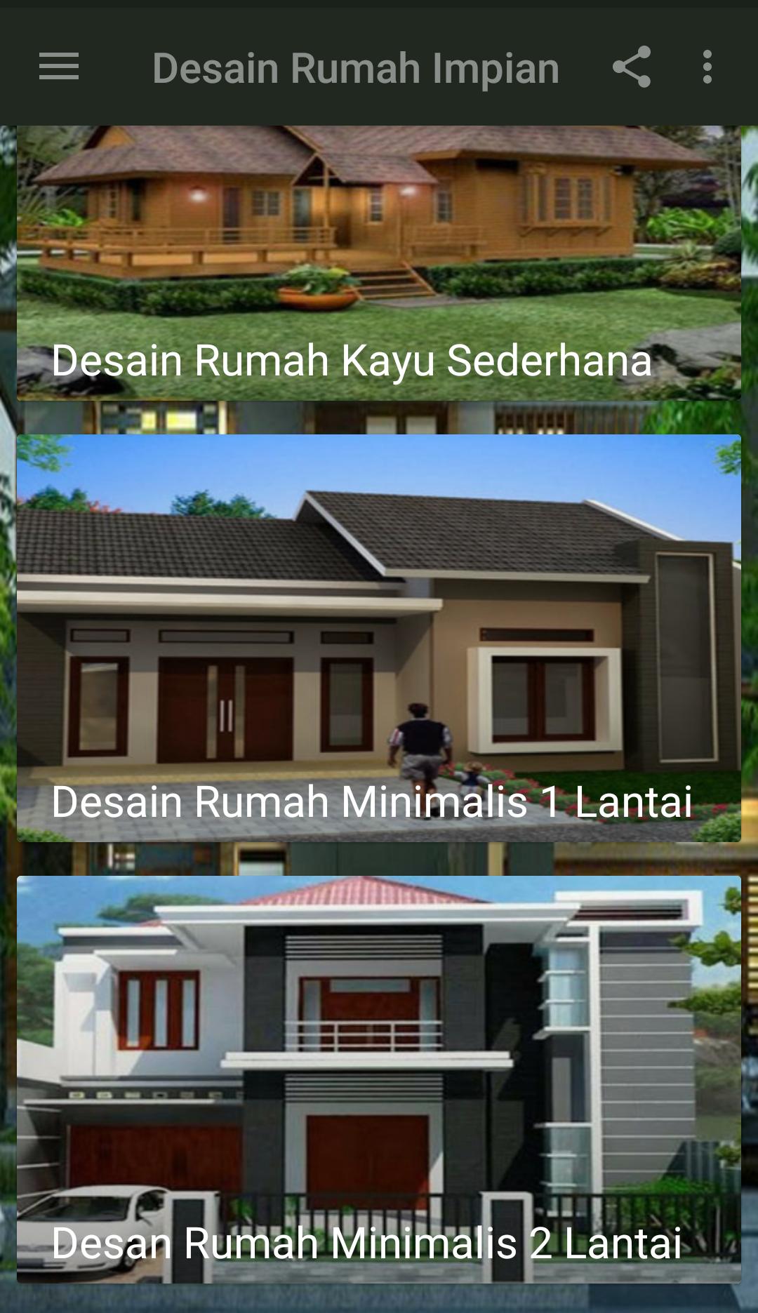 Desain Rumah Impian For Android APK Download