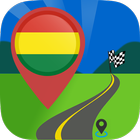 📍Mapa Interactivo de Bolivia:GPS Gratis Satelital icono