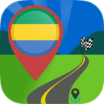 📍Gabon Maps Driving Directions: GPS Andriod App APK