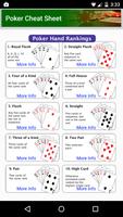 Poker Cheat Sheet screenshot 1