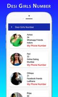 Desi Girls Phone Number Affiche