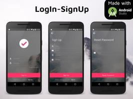 LogIn-SignUp UI Kit Affiche