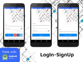 LogIn-SignUp 4 Ui Kit Affiche