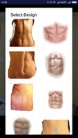 9 Pack Abs physically for your Body: Photo Editor imagem de tela 2
