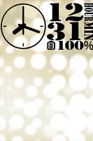 Designing analog clock-No04 screenshot 1