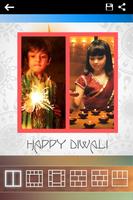 Diwali Photo Collage Maker capture d'écran 2