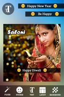 Diwali Photo Collage Maker capture d'écran 3