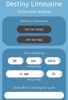 Destiny Limousine Booking App स्क्रीनशॉट 2
