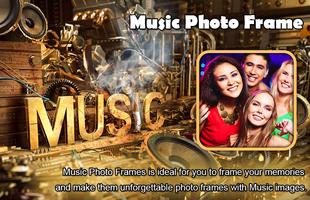 Boys with Music Photo Editor - Music Photo Frame Affiche