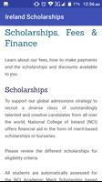 Ireland Scholarships poster