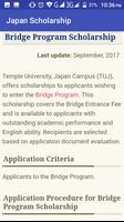 Japan Scholarship screenshot 3