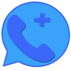 New Whatsapp Plus Blue Tips أيقونة
