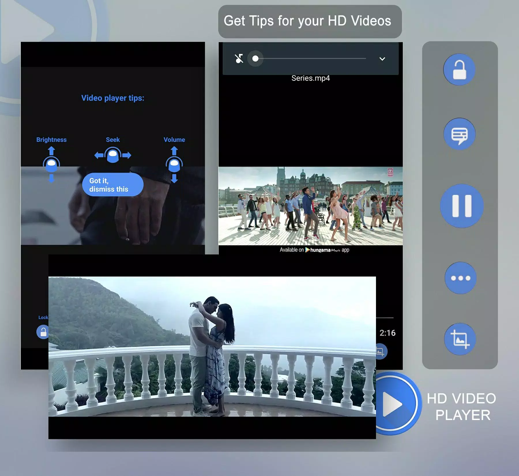 Descarga de APK de 3GP/MP4/AVI HD Video Player para Android