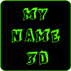 آیکون‌ My Name 3D Live Wallpaper
