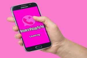 Guide for Whatsapp Plus Pink Affiche