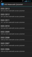 DGS Matematik Çözümleri FULL capture d'écran 2
