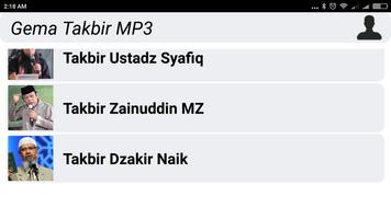 Takbir Idul Fitri MP3 OFFLINE تصوير الشاشة 1