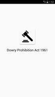 Dowry Prohibition Act 1961 poster