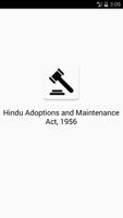 Hindu Adoptions and Maintenance Act, 1956-poster