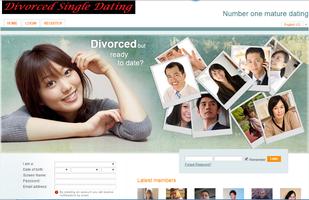 Poster Divorced Single Dating
