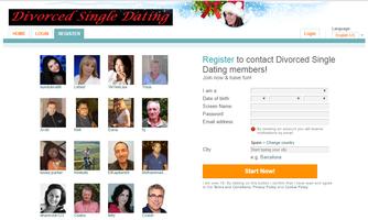 2 Schermata Divorced Single Dating