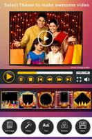 برنامه‌نما Happy Diwali Video Maker With Music عکس از صفحه