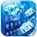 синий бриллиант тема обои Blue Diamond APK