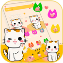 Лаки Китти Кэт тема Lucky Kitty Cat APK